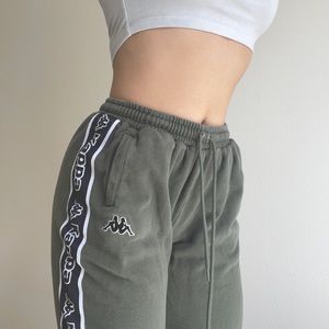 Green Kappa Sweatpants